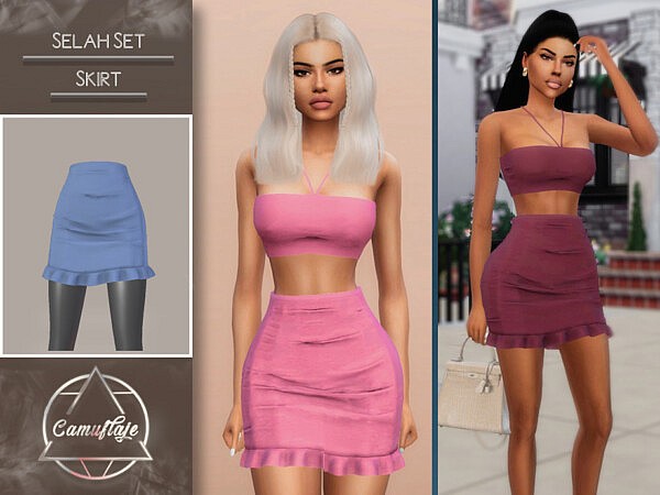 Selah Set Skirt by Camuflaje from TSR