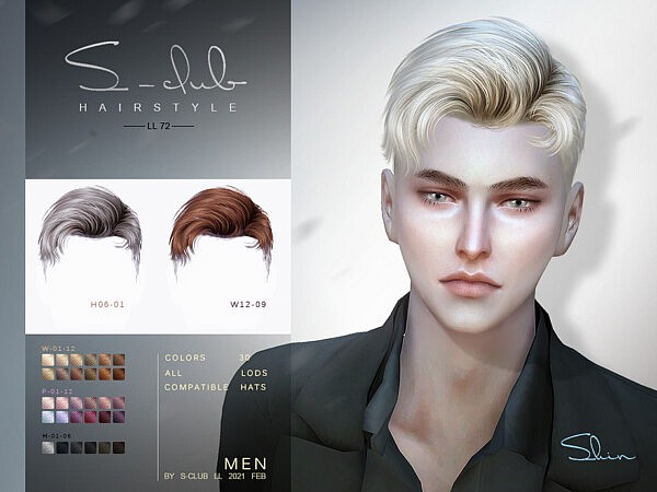 Shin Hair N71 by S Club from TSR