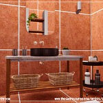 Sienna Bathroom Sims 4 CC