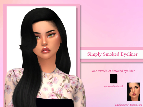 Simply Smoked Eyeliner by LadySimmer94 from TSR