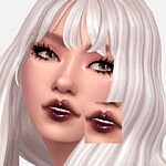 Sims 4 Black Currant Lipgloss
