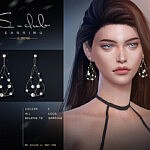 Sims 4 CC Earrings 2021025