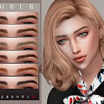 Sims 4 CC Eyebrows 33