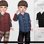 Sims 4 CC Formal Shirt for Toddler 02
