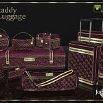Skaddy luggage sims 4 cc