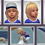 SkyLer Toddler Hair Sims 4 CC