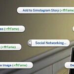 Social Network Interactions Crossover Sims 4 CC