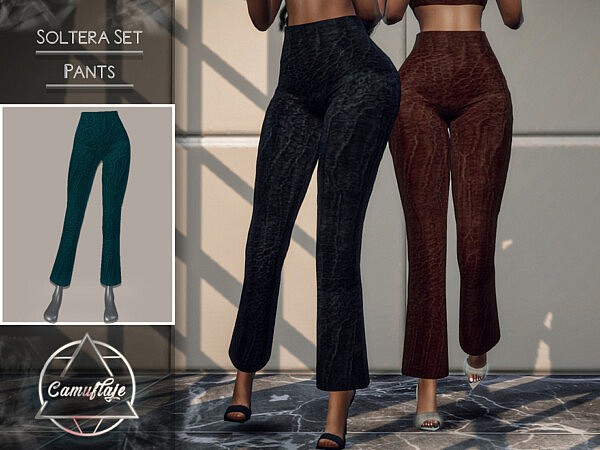 Soltera Set Pants by Camuflaje from TSR
