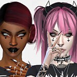 Spiral Eyes sims 4 cc