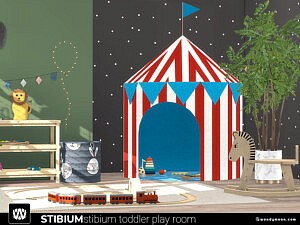 Stibium Toddler Play Room sims 4 cc