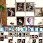 Strino Paintings sims 4 cc