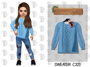 Sweater Toddlers sims 4 cc