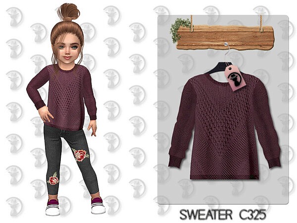 Sweater toddlers sims 4 cc 1