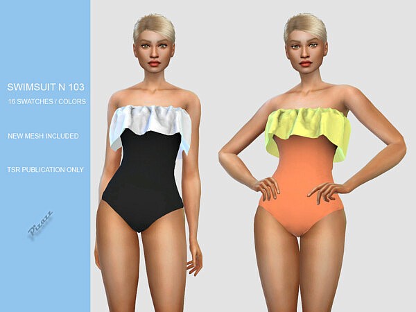 Swimsuit N103 by pizazz from TSR