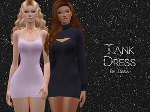 Tank Dress by Dissia