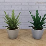 The Short Contemporary Radishly Plant Sims 4 CC