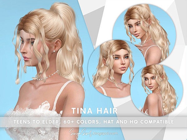Tina Hair by SonyaSims from TSR