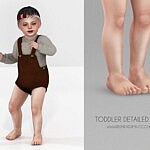Toddler Detailed Feet Sims 4 CC