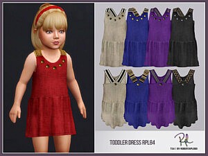 Toddler Dress sims 4 cc 1