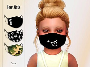 Toddler Face Mask sims 4 cc