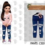 Toddlers Pants Sims 4 Cc 1