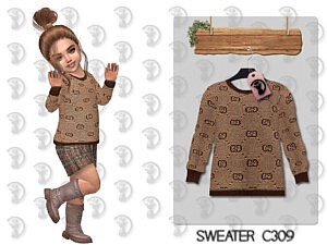 Toddlers Sweater Sims 4 CC