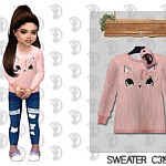 Toddlers Sweater Sims 4 cc 1