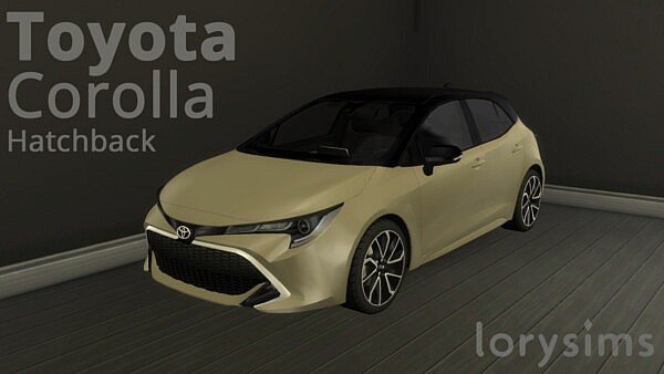 Toyota Corolla Hatchback from Lory Sims
