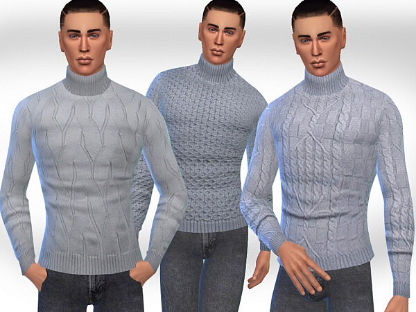 TurtleNeck Pullovers by Saliwa from TSR