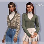 Turtleneck Sweater Sims 4 CC