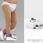 Unicorn Baby Shoes Sims 4 CC