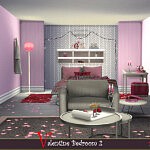 Valentine Bedroom 2 Sims 4 CC