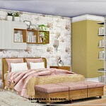 Valentine bedroom Sims 4 CC 1
