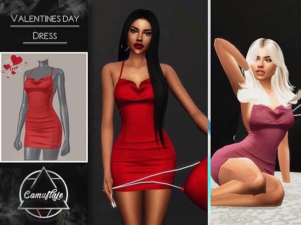Valentines Day Dress by Camuflaje from TSR