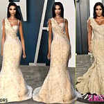 Vanity Fair Dress Sims 4 CC