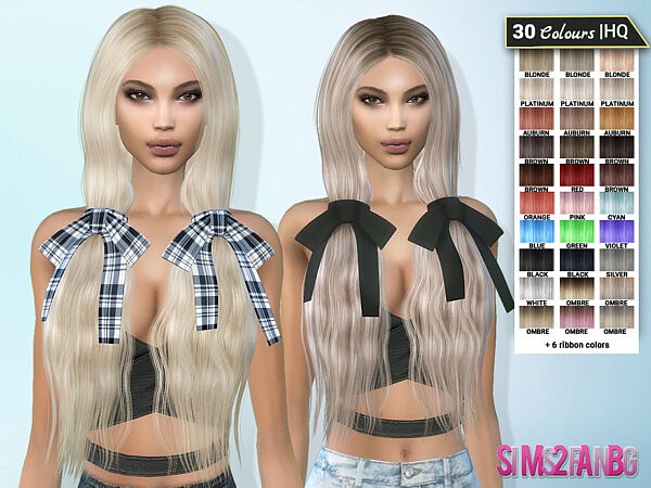 Veronique Hair 10 by sims2fanbg from TSR