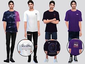 Voyager Tees Sims 4 CC