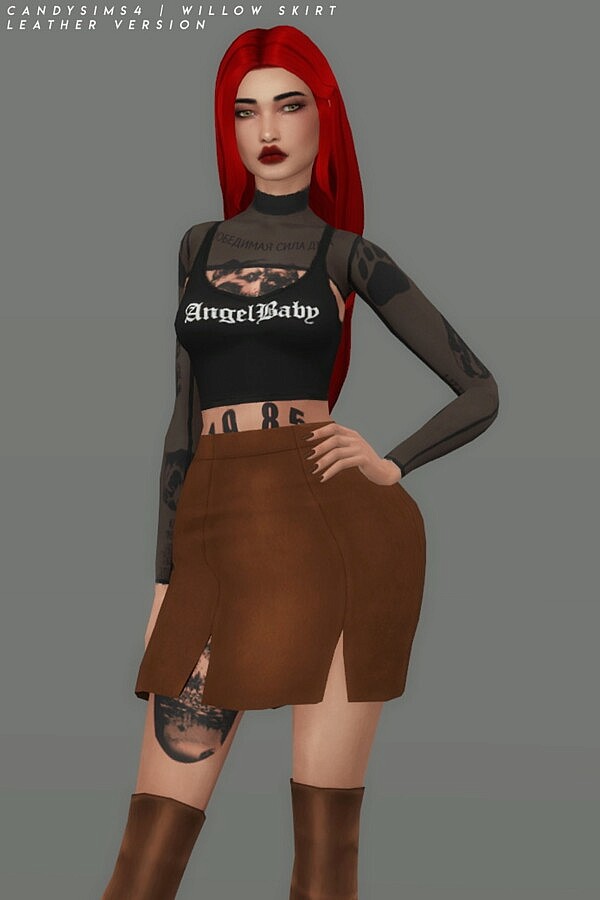 Willow skirt from Candy Sims 4