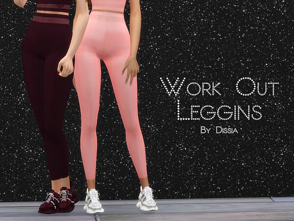 Work Out Leggins by Dissia from TSR