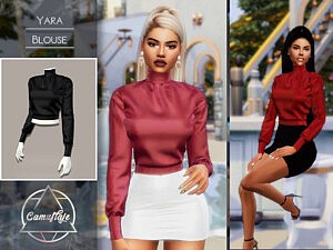 Yara Blous Sims 4 CC