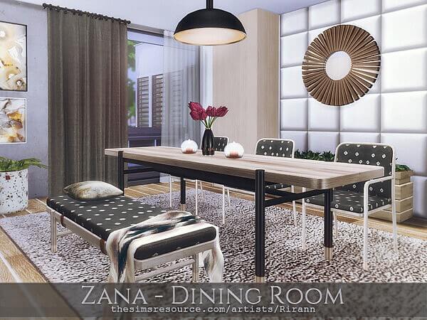 Zana Dining Room by Rirann from TSR