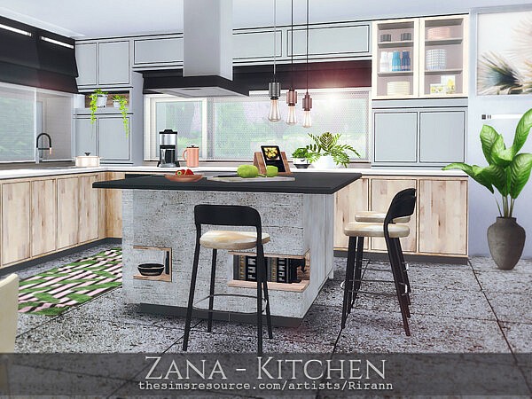 Zana Kitchen by Rirann from TSR