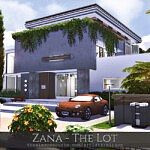 Zana The Lot Sims 4 House
