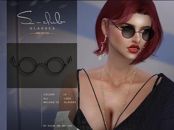 Glasses 202102 by S Club from TSR