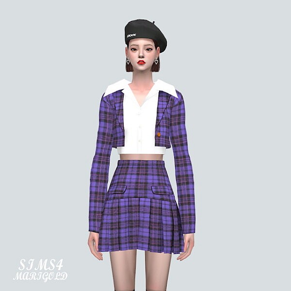 1 AC Pleats 2 Piece V2 from SIMS4 Marigold