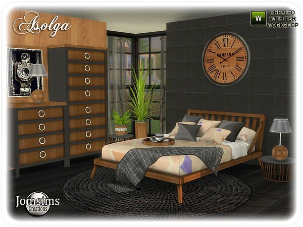 Asolga bedroom by jomsims from TSR