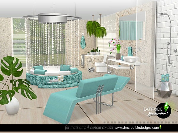 Latitude Bathroom by SIMcredible! from TSR