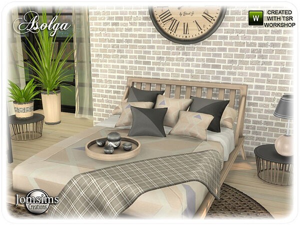 Asolga bedroom by jomsims from TSR