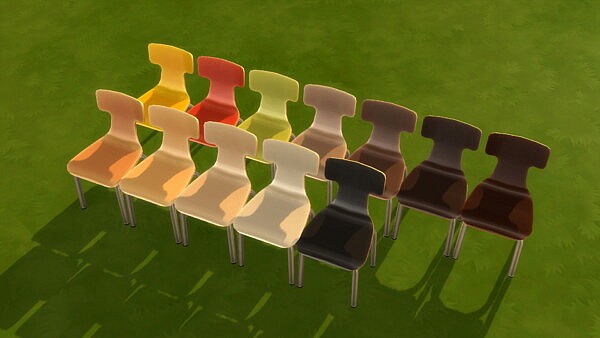 Chairs and Stools for Bunk Bed Update by littledica from Mod The Sims