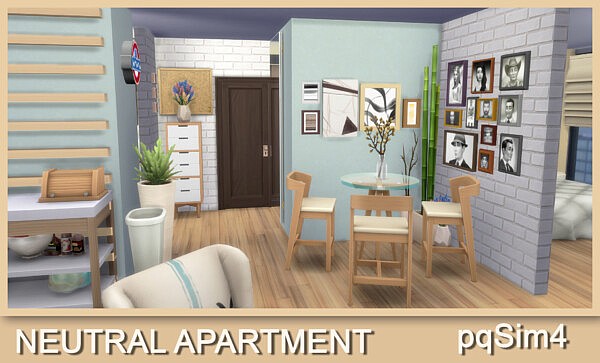 Neutral Apartment from PQSims4